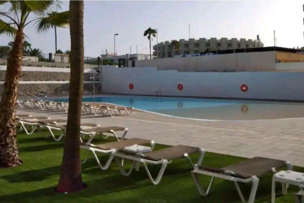 Ferienwohnung Caribe 530 Playa del Inglés Exterior foto